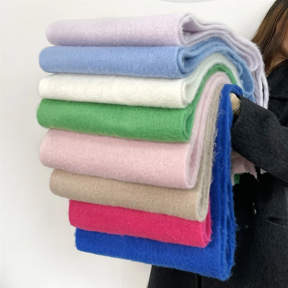 Womens Solid Color Scarves